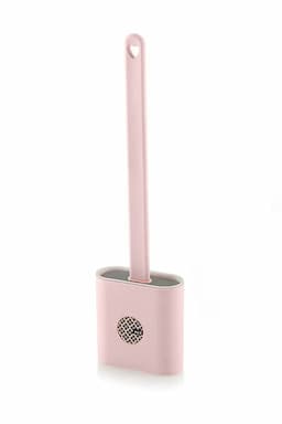 Liza Plastic Toilet Brush with Holder - 36cm 016819PIN1
