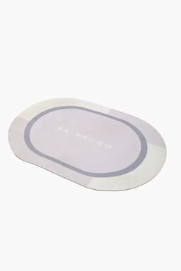 Rubber Anti-skid Bathroom Mat - 1pc - Manoj Handloom 017049RUBGRE