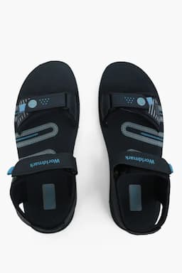 Men's Hook & Loop Casual Velcro Sandals 0170979BLU