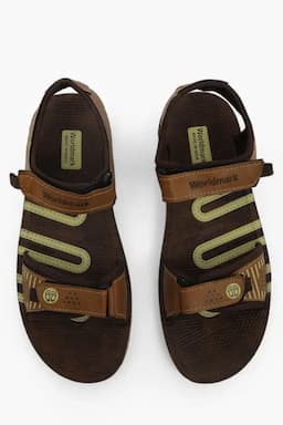 Men's Hook & Loop Casual Velcro Sandals 0170979TAN