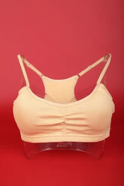 Cotton Blend Padded Sports Bra for Women  017155SANFRE