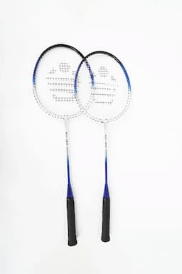 Cosco Twin Racquet With Cover - (Royal Blue, Pack Of 2)  017188ROYBLU2