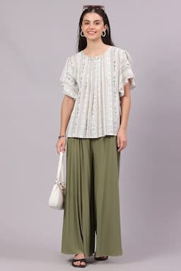 Georgette Printed Top for Women 017222LOLI