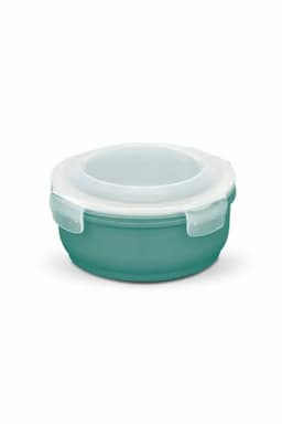Asian Plastic & Stainless Steel Duralock Container - 650ml 017616TEA650ML