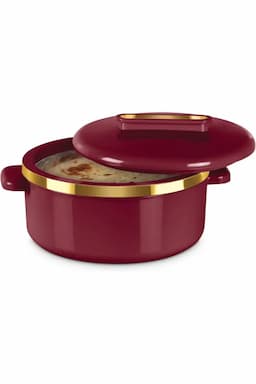 Milton Plastic & Stainless Steel Curve Insulated Casserole - 2150 ML 017660MAR12