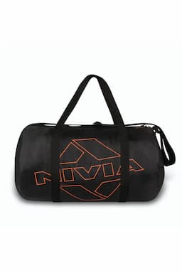Nivia Enfold Multipurpose Bag  (Black/ Orange) - Medium 017743MEDBLA