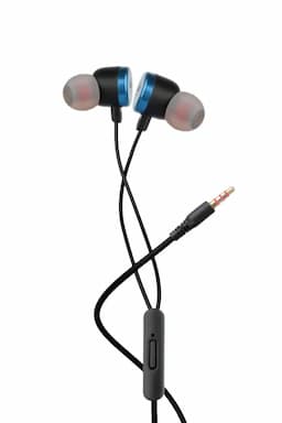Zebronics Bloom 3.5mm In Ear Wired Earphone with Mic, 10mm Drivers, In Line Mic (Assorted) 017759BLOASS