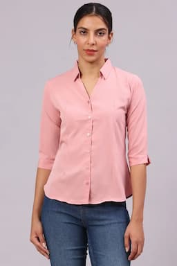 Georgette Solid Top for Women 018051XLPEA