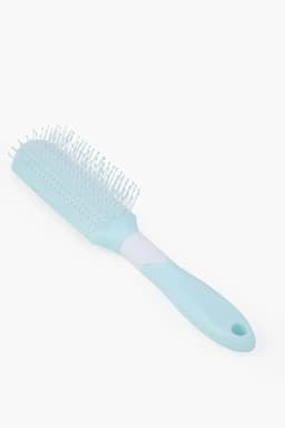 Square Shape Hair Comb/Hair Brush (Pastel Blue) - Pack of 1   018248PASBLU