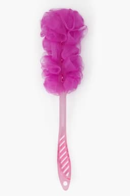 Vivin Long Handle Bath Body Brush Loofa and Shower Sponge (Charm Pink) - Pack Of 1  018339CHAPIN