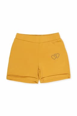 Girl's Cotton Lycra Solid Shorts 018748MUS910YRS
