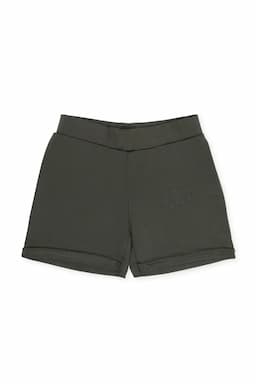 Girl's Cotton Lycra Solid Shorts 018748OLI910YRS