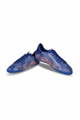 Nivia Encounter Fustal Football Shoes For Kids (Royal Blue/Orange) Size 5 019178ROYBLU5