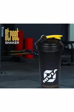 Nivia Street Sports Shaker/Sipper (Black) - 750 ml 019616BLA