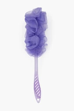 Vivin Luxury Long Handle loofah - Purple (Pack of 1) 019623PUR