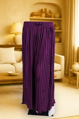 Polyester Solid Western Skirt for Women 019722FRESIZPUR