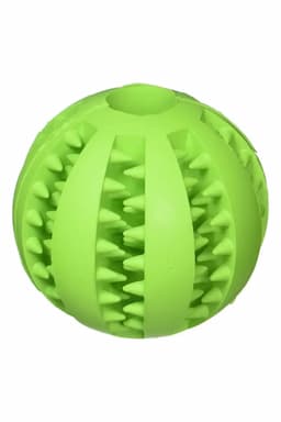 Canine Chew Treat Ball For Dog (Green) - Medium 020414GREMED