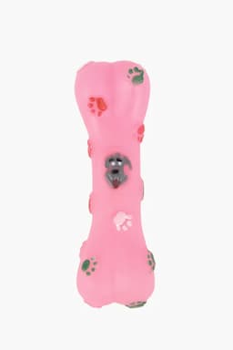 Canine Squeeky Bone Toy For Dogs (Pink) - Small 020431PINSMA