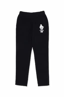 Girl's Denim Solid Casual Jeggings  020537BLA34YRS