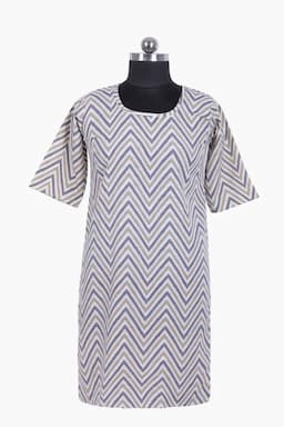 Georgette Printed Kurti for women 020547XLGRE