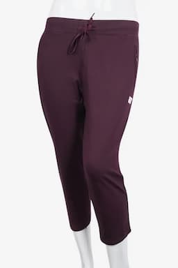 Cotton Lycra Blend Solid Capri for Women 020702WINL