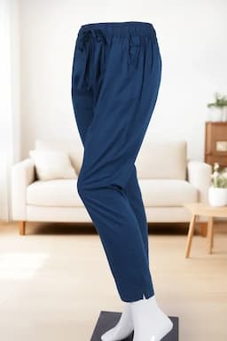 Cotton Blend Solid Kurti Pant for Women 0207053XLTEA