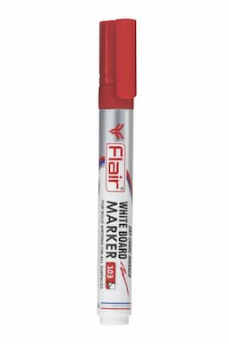 Flair Creative Waterproof White Board  Marker - Red 021266RED