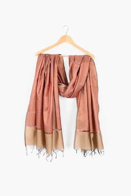 Silk Woven Design Dupatta for Women 021964GOL