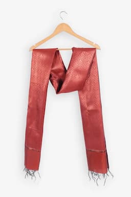 Silk Woven Design Dupatta for Women 021964LIGBRO