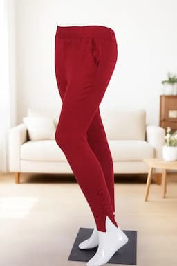 Cotton Cigarette Pant for Women 022598XLMAR