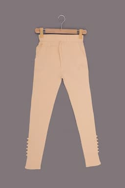Cotton Cigarette Trousers for Women 022598XXLSAN