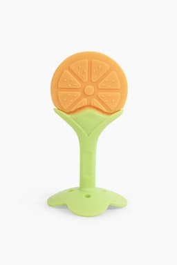 Silicone Fruit Shape Teether For Toddlers (Light Orange) 022621LIGORA