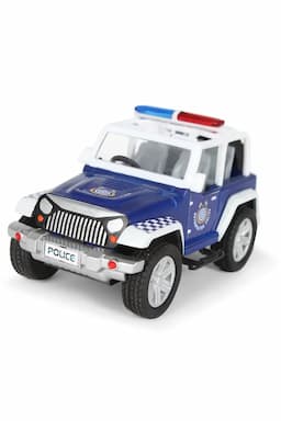 Ranger Police Pull Back Car Toy (Blue-White) 022783BLUWHI