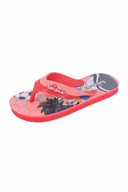 Slip-On Casual Flip Flops for Kids 0228834YRSPEA&RED
