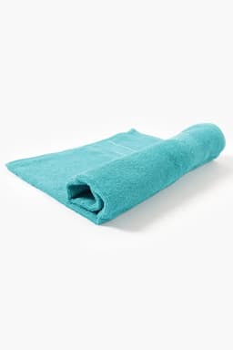 Turkish Cotton Hand Towel, 1 Pc - 40 x 60 Cm (Teal) (Leaf Dew) 023195TEA1
