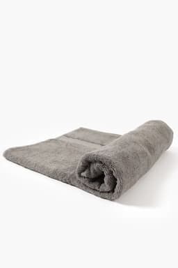 Turkish Cotton Bath Towel, 1 Pc - 75 x 150 Cm (Grey) (Leaf Dew) 023210GRE1