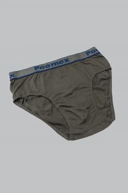 Men's Cotton Solid Briefs 023247100SAG