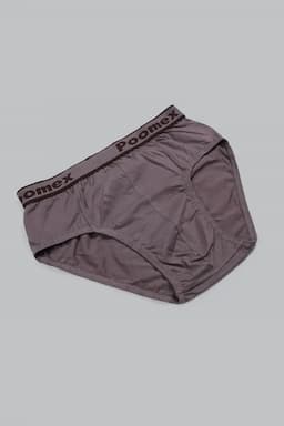 Men's Cotton Solid Briefs 02324780BRO