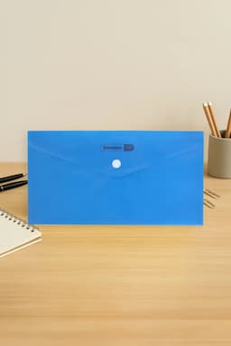 Benelux Classic Button File (Blue) - Pack of 1 023731BLUPACOF1