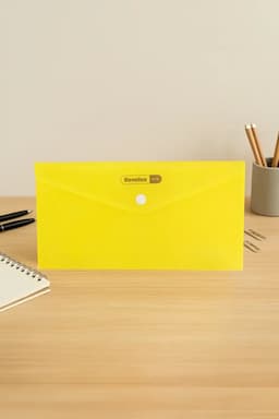 Benelux Classic Button File (Yellow) - Pack of 1 023731YELPACOF1