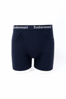 Cotton Trunks for Men 024157NAVBLU75