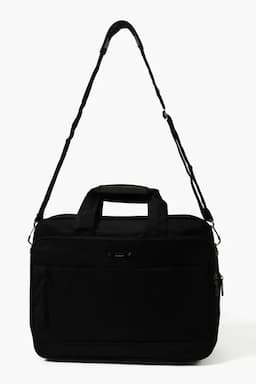 Synthetic Fabric Office Laptop Bags for Men 024170BLA