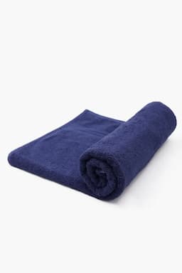 Turkish Cotton Bath Towel, 1 Pc - 70 x 140 Cm (Navy Blue) 024253NAVBLU1