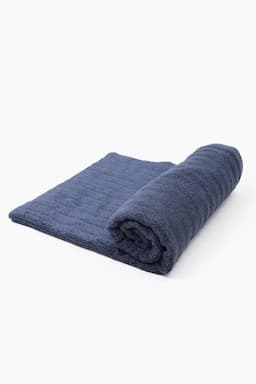 Turkish Cotton Bath Towel, 1 Pc - 70 x 140 Cm (Steel Blue) 024253STEBLU1