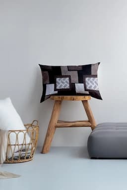 Pratica Cotton Pillow Cover, Printed - 1 Pc 02453760X40CMBRO