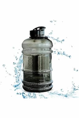 Gallon Sipper Water Bottle- 1.5 Ltr (Black)  024810BLA