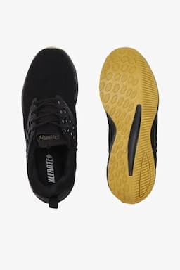 Men's Low Top Lace-Up Running Shoes 0248418BLA