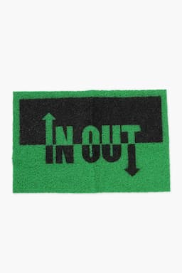 PVC Printed Anti Slip Doormat - 1pc 024896GRE12