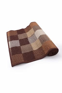 Polyester Door Mat - 1pc 024898BRO1