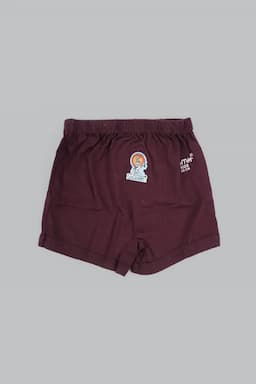 Cotton Solid Trunk for Boys 025299BUR65C